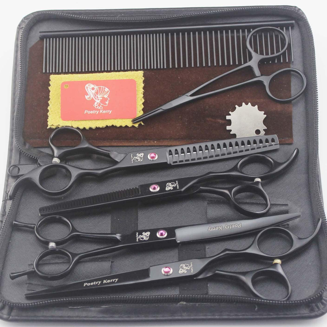 The Ultimate Pet Grooming Scissors Kit: Precision And Style In One!
